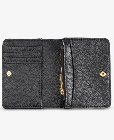 On 34th Angii Solid Zip-around Wallet, Macy's Exclusive In Black
