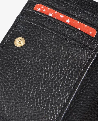 On 34th Angii Solid Zip-around Wallet, Macy's Exclusive In Black