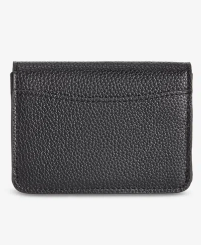 On 34th Angii Solid Zip-around Wallet, Macy's Exclusive In Black