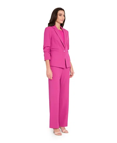 Tahari Asl Women's Flare Leg Pants In Pink