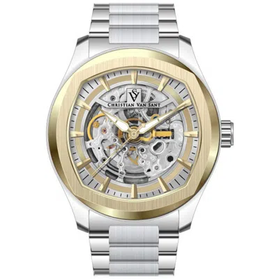 Christian Van Sant Men's Romeo Gold Dial Watch In Metallic