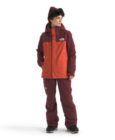 The North Face Women's Freedom Insulated Pants In Burgundy