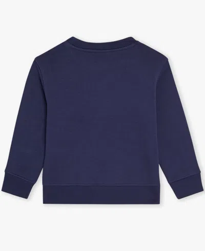 Champion Boys Toddler 2t-4t Crewneck T-shirt And Pants, 2-piece Set In Blue