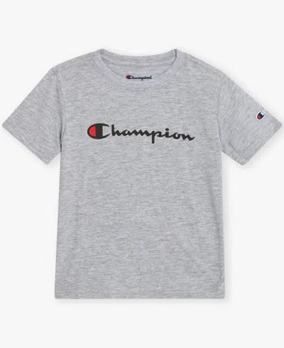 Champion Boys Toddler 2t-4t Long-sleeve Hoodie And Pants, 2-piece Set In Blue