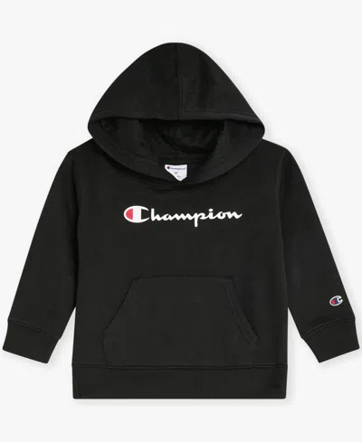 Champion Boys Toddler 2t-4t Long-sleeve Hoodie And Pants, 2-piece Set In Blue