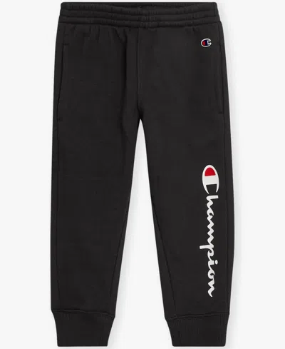 Champion Boys Toddler 2t-4t Long-sleeve Hoodie And Pants, 2-piece Set In Blue