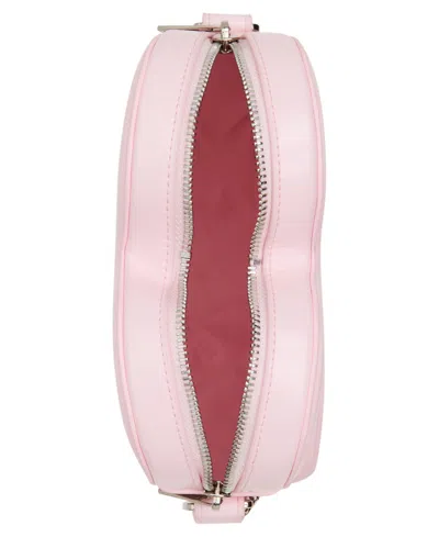 Madden Girl Fran Heart Crossbody Bag In Pink