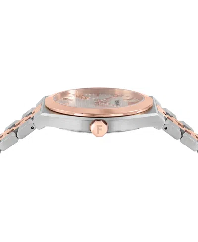 Ferragamo Vega New Bracelet Watch In Metallic