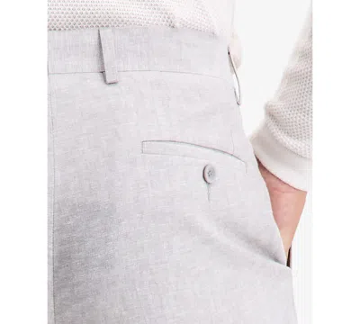 Bar Iii Men's Slim-fit Linen Suit Separate Pants, Exclusively At Macy's In Gray