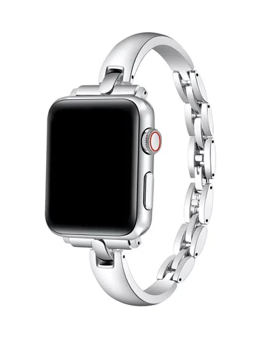 Posh Tech Alexis Stainless Steel Bracelet Band For Apple Watch In Silver