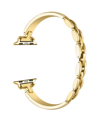 Posh Tech Alexis Stainless Steel Bracelet Band For Apple Watch In Gold