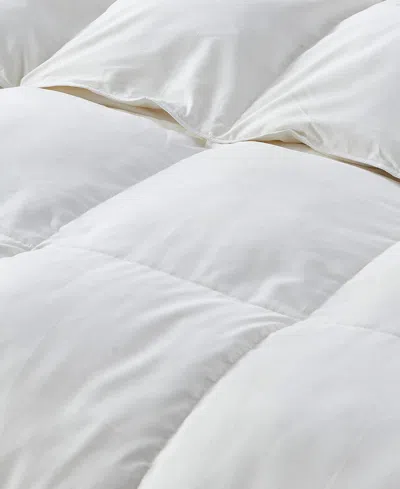 Unikome Warm And Cozy 360 Thread Count All Season Down And Feather Fiber Comforter, King In White