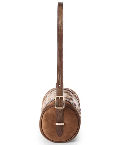 Brahmin Billie Small Shoulder Bag In Brown
