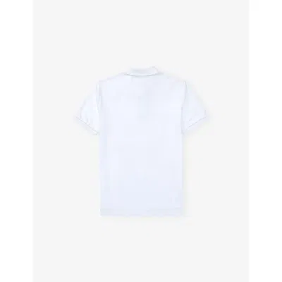 Polo Ralph Lauren Short-sleeve Logo Embroidery Polo Shirt In White