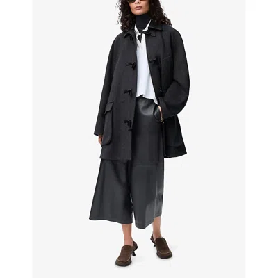 Loewe Wool Turtleneck Sweater In Black