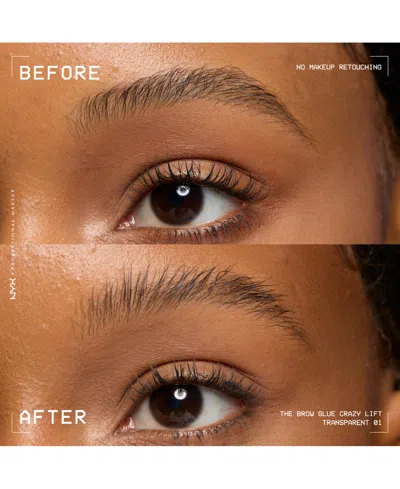 Nyx Professional Makeup The Brow Glue Crazy Lift In Multi