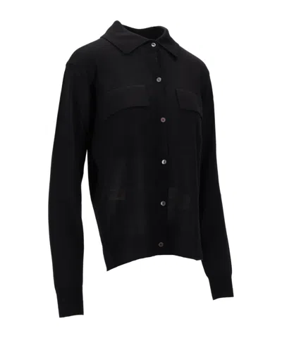 P.a.r.o.s.h Buttoned Cardigan In Black