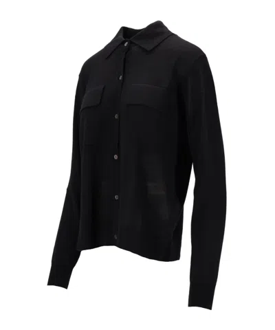 P.a.r.o.s.h Buttoned Cardigan In Black