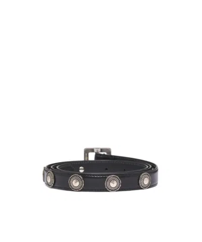 Ann Demeulemeester Decorative Belt In Black