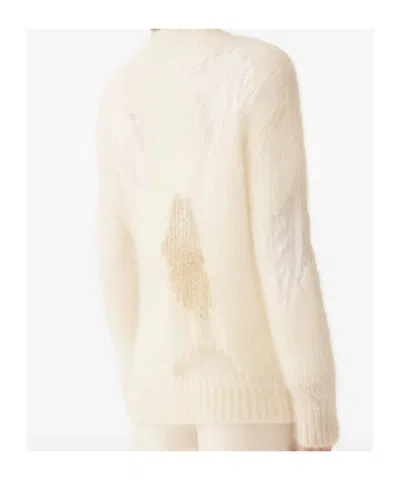 Fabiana Filippi Long-sleeved Cardigan In Neutral