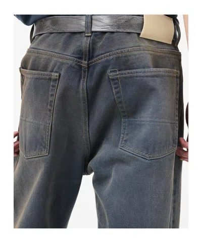 Our Legacy Third Cut Cotton Jeans In Black