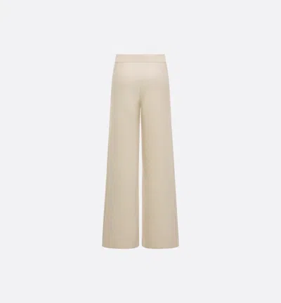 Dior Reversible Flared Pants In Neutral