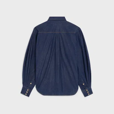 Celine Shirt In Denim In Blue