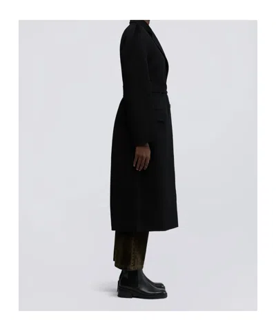 Aspesi Belted Coat In Black