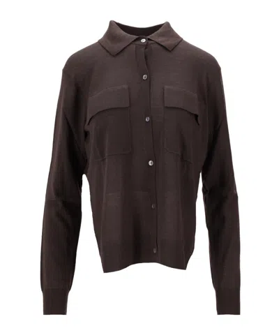 P.a.r.o.s.h Pocket Cardigan In Black