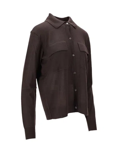 P.a.r.o.s.h Pocket Cardigan In Black