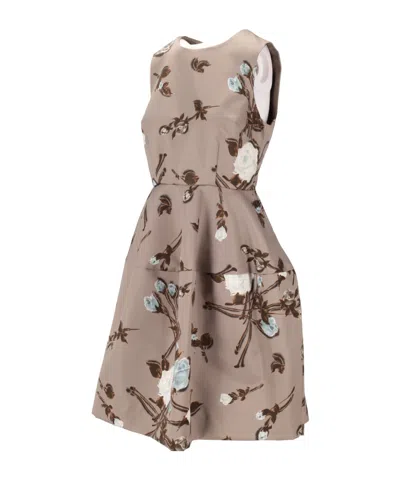 P.a.r.o.s.h Sleeveless Dress In Brown