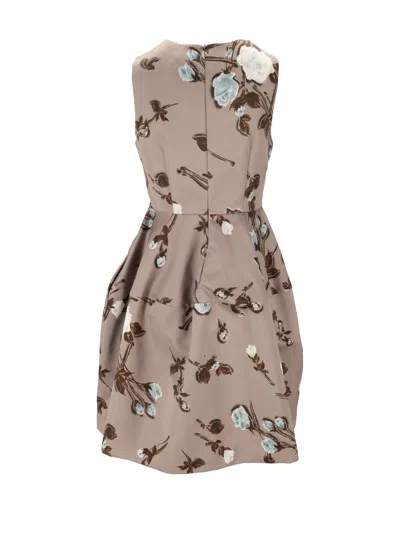 P.a.r.o.s.h Sleeveless Dress In Brown