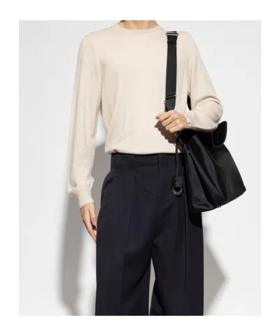 Rag & Bone Crew-neck Sweater In White