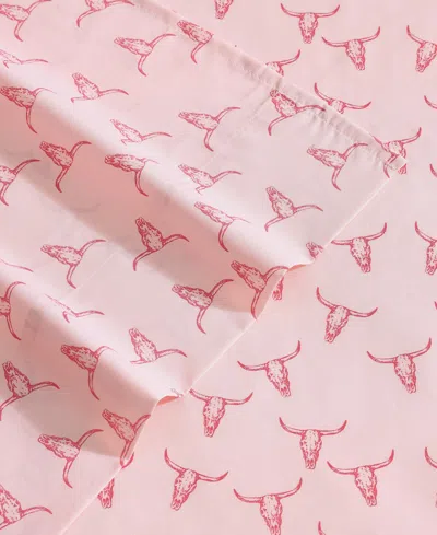 Wrangler Closeout!  Microfiber 4-pc. Sheet Set, Queen In Pink