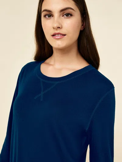 Papinelle Pia Long Sleeve Top & Jogger Set In Blue