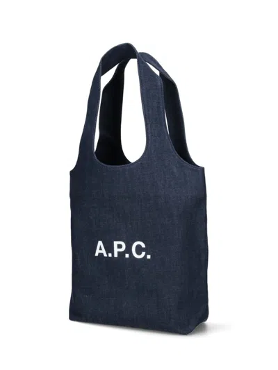Apc A.p.c. Mini Tote Bag Ninon In Black