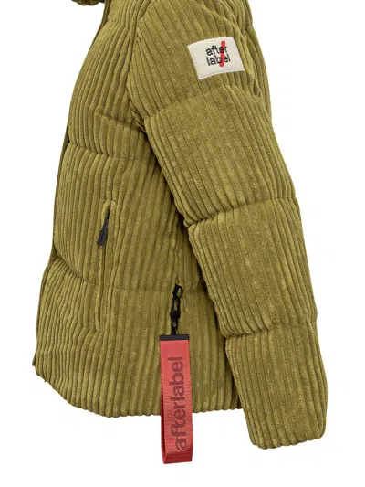 After Label Quilt In Green