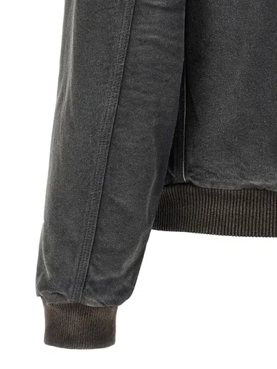 Auralee Hooded Parka In Black