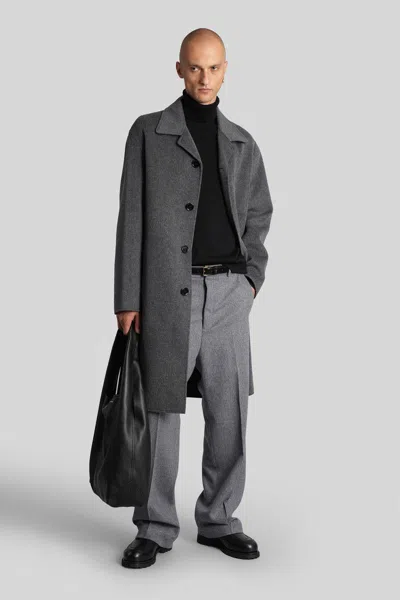 Ami Alexandre Mattiussi Ami Paris Ami De Coeur Midnight Blue Turtleneck In Black