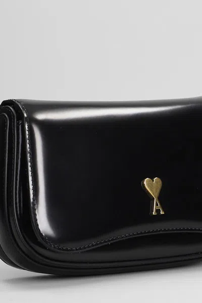 Ami Alexandre Mattiussi Ami Paris Paris Bag Small Shoulder Bag In Black