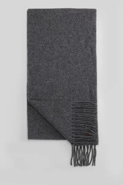Ami Alexandre Mattiussi Ami Paris Scarve In Gray