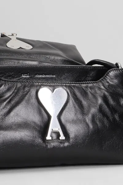 Ami Alexandre Mattiussi Ami Paris Voulez Vous Bag Shoulder Bag In Black
