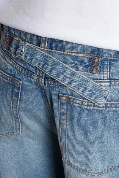 Ami Alexandre Mattiussi Ami Paris Jeans In Blue