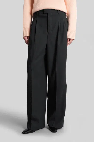Ami Alexandre Mattiussi Ami Paris Pants In Black