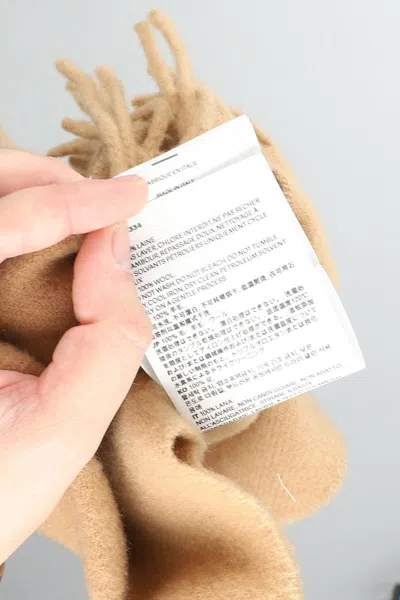 Ami Alexandre Mattiussi Ami Paris Scarve In Black