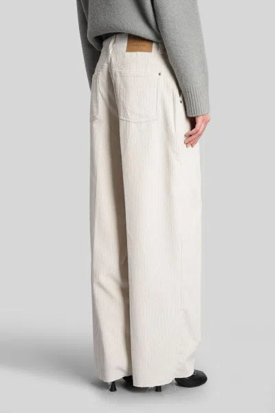 Ami Alexandre Mattiussi Ami Paris Pants In White