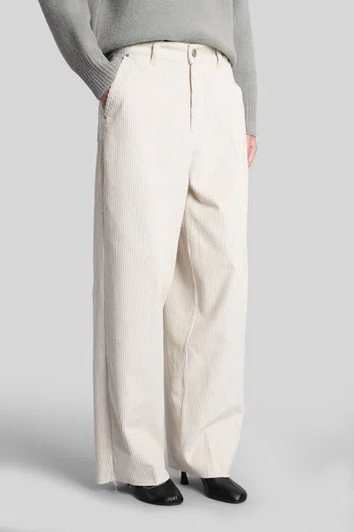 Ami Alexandre Mattiussi Ami Paris Pants In White