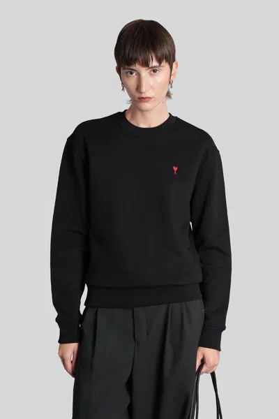 Ami Alexandre Mattiussi Ami Paris Sweatshirt In Black