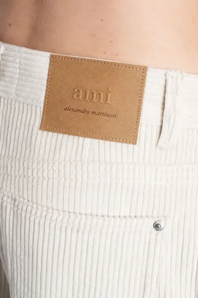 Ami Alexandre Mattiussi Ami Paris Pants In White