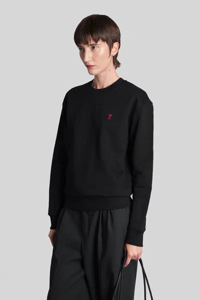 Ami Alexandre Mattiussi Ami Paris Sweatshirt In Black